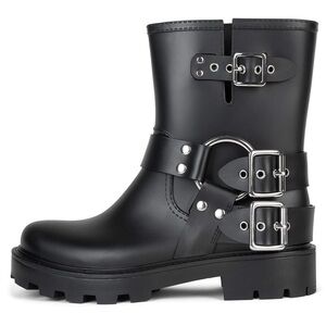Jeffrey Campbell Controller Black Matte Boots